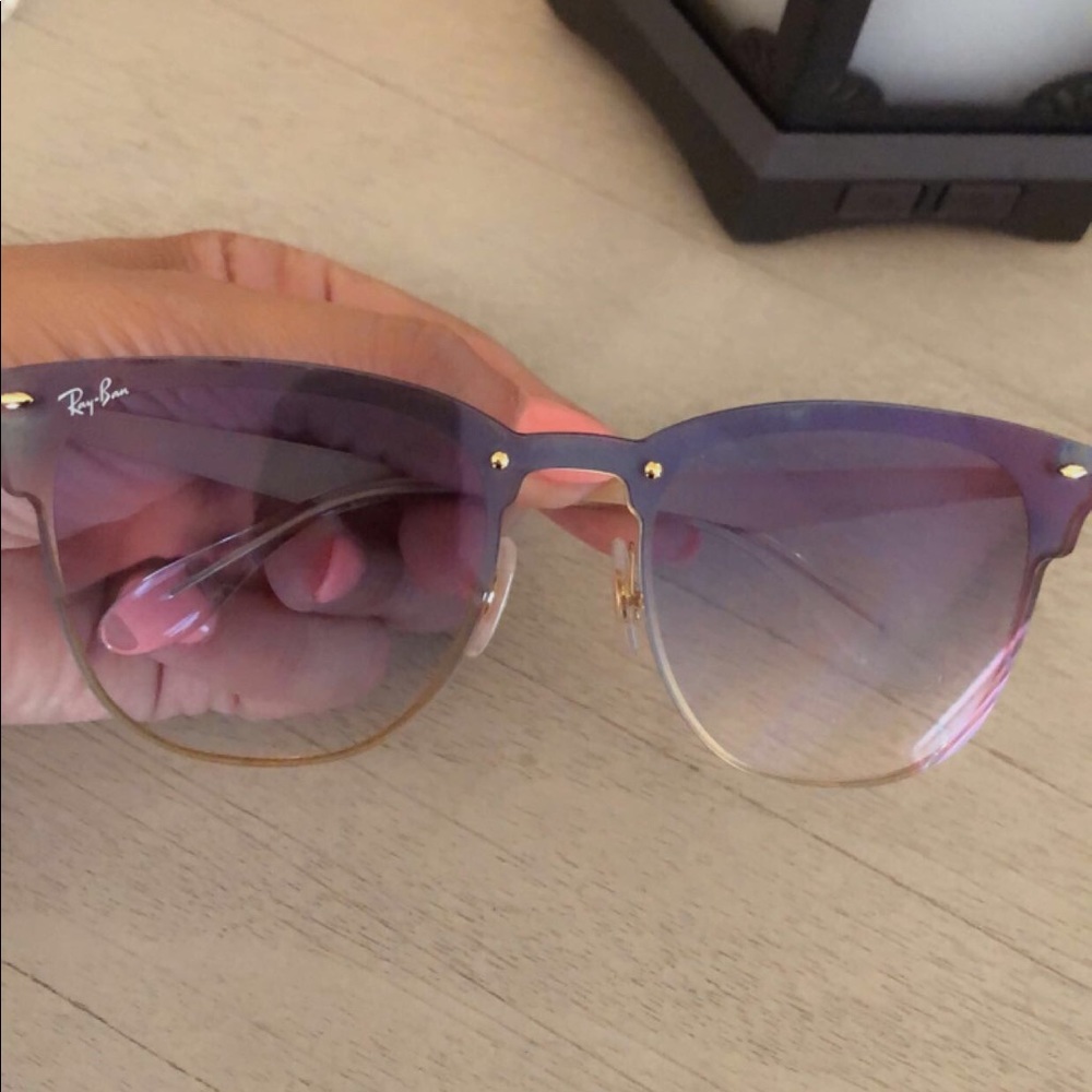 Women’s Ray Ban gradient sunglasses